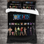 ONE PIECE Voodipesukomplekt &Uuml;heinimese Twin T&auml;iskasvanu Queen King Suuruses Voodikomplekt T&auml;iskasvanu Laste Magamistuba Tekikotikomplektid Tr&uuml;kitud Anime voodikomplekt EU Single(135x200cm) white