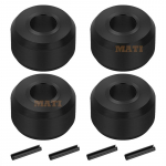4Pcs Secondary Clutch Roller w/ Upgraded Rust Free Pin For Polaris Ranger Sportsman RZR Scrambler 500 570 700 800 850 900 1000