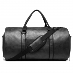 2025 New Men's Large Capacity Leather Weekend Travel Business Convertible Suit Bag 2 in 1 Hand Carry- Luggage Bag One Size must