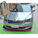 Skoda Superb 2016-18 L&auml;ikiv Must Esipamperi Huul Gloss Black