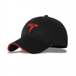 Autokleebis Tesla 1PC auto embleemi stiiliga unisex t&auml;hega tikitud m&uuml;ts &otilde;ues kasutatav p&auml;ikesekaitsekreemiga reguleeritavad pesapallim&uuml;tsid Tesla mudelile