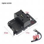 Muudetud juhtmevaba laadimisega USB-telefonihoidik ja navigatsioonihoidik BMW R1200RT/R1250RT jaoks