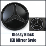 Mercedes Benz A-klassi W176 2016-2018 A180 A200 A250 jaoks H&otilde;bedane ja Must 3D Efektiga Stiilis Esiv&otilde;re T&auml;hega Embleem Logo