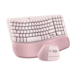 Logitech Wave Combo ergonoomiline juhtmevaba lauaarvuti komplekt