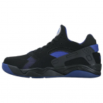 Nike Air Flight Huarache Abrasion Resistant Low top Vintage Basketball Shoes Men's Black Blue 819847-003 40