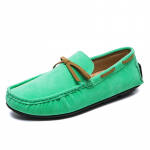 Uued Meeste Vabaaja Jalan&otilde;ud K&auml;sit&ouml;&ouml;na Valmistatud Meeste Kingad Suede Nahast Mokassiinid Slip-on Meeste Korterid Meeste S&otilde;idukingad Kerged Korterid 44