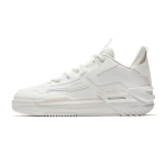 Anta Overbearing Synthetic Leather Comfortable Low top Versatile Skateboard Shoes Men's Papyrus White 912618003Q-2 43 white