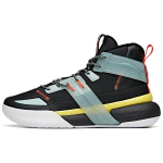 ANTA Crazy 4 Basketball Shoes Men's High top Black/Green/Orange 112041650-2 43 gray