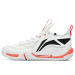 Li Ning Rubber Slip Resistant Abrasion Resistant Low top Badminton Shoes Unisex White AYAT003-3 36