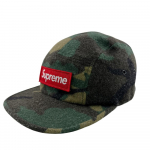 Supreme wool Camouflage cap cap Duck wool Used