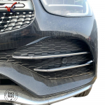 Mercedes Benz GLC Klassi X253 jaoks ABS Kroomitud Autotarvikud Eesmised Udutule Ribad &Otilde;huv&otilde;tuv&otilde;re Kate Liist Electroplated silver