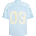 Adidas Originals Fb 03 V-kaelusega kampsun l&uuml;hikeste varrukatega ragbipaita meestele pealisr&otilde;ivad KU3878 M white