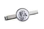 Dachshund I - tie clip with a dog, personalized tie clip, a unique gift for a man from the Art-Dog brand h&otilde;be