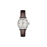 TISSOT Naiste Le Locle kollektsiooni kell T41.1.113.77 White Dial Brown Strap
