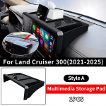 For -2024 Toyota Land Cruiser 300 Multimedia display Back Storage Protection sleeve cover LC300 Interior upgrade Accessories LC300 style A