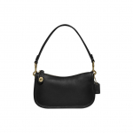 Coach Swinger 20 &Uuml;hev&auml;rviline T&otilde;mblukuga Sulgemisega Nahast Mahjongikott &Otilde;lakott V&auml;ikesed Naiste kotid Must C2643-B4BK Basic Set (Bag+Dust Bag)