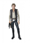 TAMASHII NATIONS Star Wars Han Solo UUS 150mm ABS PVC V&auml;rvitud Tegevuskuju S.H.Figuarts (LOOTUS) u. &