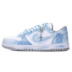 Nike Suured Kulumiskindlad Ja Kerged Madalad Talla Skateboardi Jalan&otilde;ud Meeste Valge Sinine 355152-106(Meeskond943-) 42.5