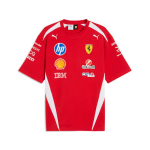 Puma X Scuderia Ferrari HP Replica Pehme ja mugav l&uuml;hikeste varrukatega T-s&auml;rk Unisex topid 71382701 XL