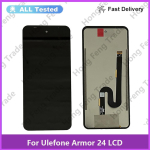 LCD-ekraani ja digiteerija t&auml;ielik koostisosa Ulefone Armor 24 jaoks gray