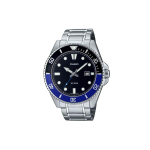 Casio MDV-107 Seeria 200M S&uuml;gavus Veekindel Kvartsliikumine Roostevabast Terasest Rihmaga Kell Meeste kellad Must MDV-107D-1A2 Black Dial