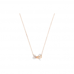 Swarovski Lifelong Bow Series Magus kahev&auml;rviline kaarekaelake Naiste kaelakee Roosakuld 5440636 Box (Random Color)