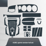Mercedes Benz A-klassile W177 V177 A180 A200 A220 A250 2019+ Auto Keskkonsooli T&auml;iskomplekt Siseviimistlusliistud TPU Kaitsekile