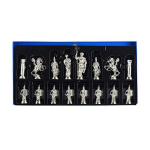 Ajaloolised k&auml;sitsi valmistatud Rooma kujud Metallist malendid Suur suurus Kuningas 4 tolli Kollektsion&auml;&auml;ridele ja Dekoratiivseks v&auml;ljapanekuks Klassikalises Anc United States