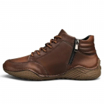 Ehtsa Nahaga Meeste Mokassiinid K&otilde;rged Vabaajajalatsid Meestele Moodsad Meeste Lamedad Talvised Sametised Meeste Soojad Saapad Zapatillas De Hombre 38 pruun