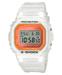 Casio G-SHOCK Meeste Vaik 200M Veekindel P&otilde;rutuskindel Alarmi Kvartsikell DW-5600LS-7 valge