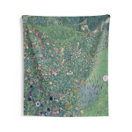 Klimt Itaalia Maastik Vaip Seinale Riputatav Moodne Peenkunst Vintaaž &Otilde;limaalRoheline Loodus Lilled Niit Mets Maaelu 150x100cm(60x40in) gray