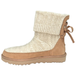 UGG CLASSIC MINI CABELLE KNIT L&uuml;hikesed lumesaapad keskmise s&auml;&auml;rega Naiste Pruun 1174578-NCHS 38