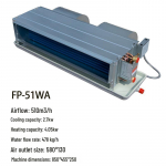 Peidetud horisontaalne ventilaator-soojusvaheti