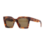 Celine kassikujulised p&auml;ikeseprillid Naiste p&auml;ikeseprillid Kilpkonn CL40130I-52E Tortoiseshell,51