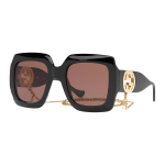 Gucci logo suur raam atsetaat ruudukujulised p&auml;ikeseprillid Naiste p&auml;ikeseprillid Must GG1022S Dust Bag+Eyeglass Case (Random Color)