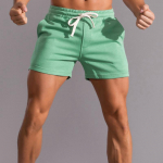 Suvised Puuvillased Meeste Spordip&uuml;ksid Jooksu Spordip&uuml;ksid Meeste J&otilde;usaali Korvpallip&uuml;ksid Jogger Venivad Igap&auml;evased Vabaaja P&uuml;ksid Streetwear S roheline