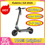 KuKirin G4 (2026 Versioon) Elektrit&otilde;ukeratas, 2000W mootor, 60V 20Ah aku, 11-tollised rattad, maksimaalne kiirus 70 km/h, G4 (2026 )