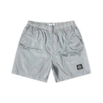Stone Island Lihtne Logo Elastsed Vabaaja L&uuml;hikesed P&uuml;ksid Meeste l&uuml;hikesed p&uuml;ksid Hall 7715B0943-V0044 S