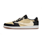 Travis Scott X x Jordan Air Jordan 1 Travis Scott X AJ1 Low Koost&ouml;&ouml; Madalad Vintage Korvpallijalatsid Unisex DZ4137-700(Team1142-) 35.5