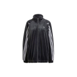 Adidas Originals Sametine &Uuml;leliigne Treeningjakk Naiste Topp Must IS4555 XS