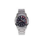 SEIKO meeste seeria veekindel kuup&auml;evan&auml;idik Automaatne terasrihmaga meeste k&auml;ekell must sihverplaat SNKK31K1 must