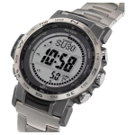 CASIO Mountaineer Line Seeria 100 Meetrit Veekindel P&auml;ikesej&otilde;ul t&ouml;&ouml;tav Kvarts Meeste ja Naiste Sama Stiil Hall Tihvik PRW-35TLD-7JF hall v&auml;rv