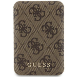 Induktiivne Powerbank Guess 4G Nahk Metallist Logo Magsafe 15W 5000mAh, Pruun/Brown