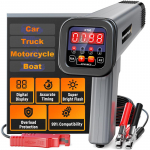 KZYEE KT60 Mootori s&uuml;&uuml;teajastuslamp tahhomeetriga S&uuml;&uuml;teajastuslamp Autodele 12V 2- ja 4-taktilistele bensiinimootoritele Vanadele klassikalistele autodele KZYEE KT60