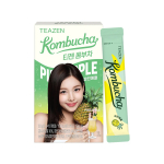 Teazen ananassi kombucha suhkruta probiootiline k&auml;&auml;ritatud tee 10 pulka/3 karpi Tea10 Sticks/3box