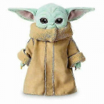 Beebi Yoda Mandaloriaan J&otilde;ud &auml;rkab Meister T&auml;idisega Nukk Pl&uuml;&uuml;sm&auml;nguasi 25cm