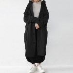 Kevad Naiste Mantel Pikk Huppar Trenchkott Taskud L&otilde;tv &Uuml;lesuurus Hupparid Jakk Naiste Talvine Soe Vabaaja Mood Daamide R&otilde;ivad S must