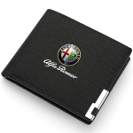 FXAR8 2026 Kuum Alfa Romeo Alfa Romeole 4C 159 Spider Giulia 156 Tonale Mito 147 GT 166 Auto Meeste Nahast Rahakott mootors&otilde;idukid Kaart black