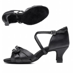 Ladina Tantsukingad Naiste Sandaalid Ballisaali Pehme Tallaga Tantsukingad Daamide Professionaalsed Ladina Tantsukingad K&otilde;rge Kontsaga 5.5cm/7.5cm 34
