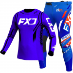 UUS 2025 FXJ sinine enduro motokrossi varustuskomplekt mx s&auml;rk p&uuml;ksid roheline mootorratta riietus mtb carracing &uuml;likond Off Road varustus S - 30 sinine